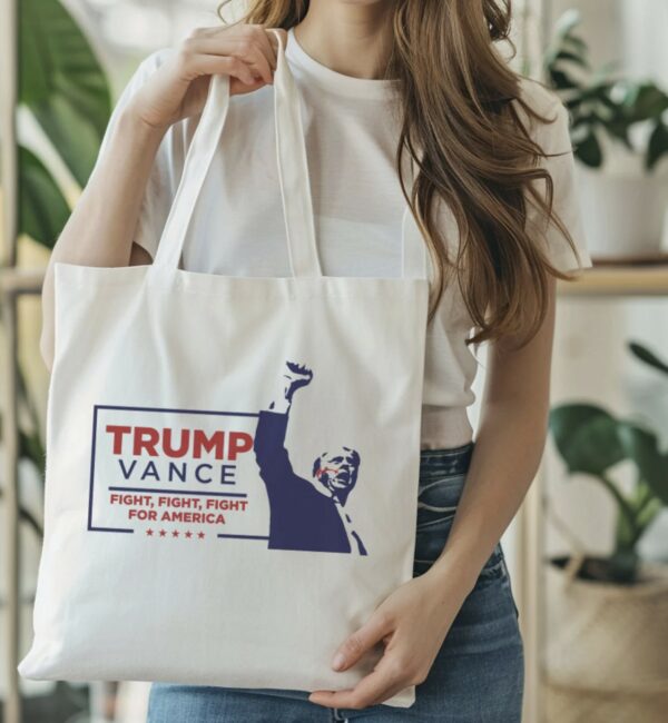 Trump Vance 2024 Tote Bag Fight For America Donald Trump 2024 Election bags