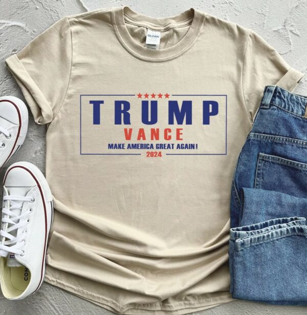 Trump-Vance 2024 Unite for Victory with the Official VP Vance TShirt