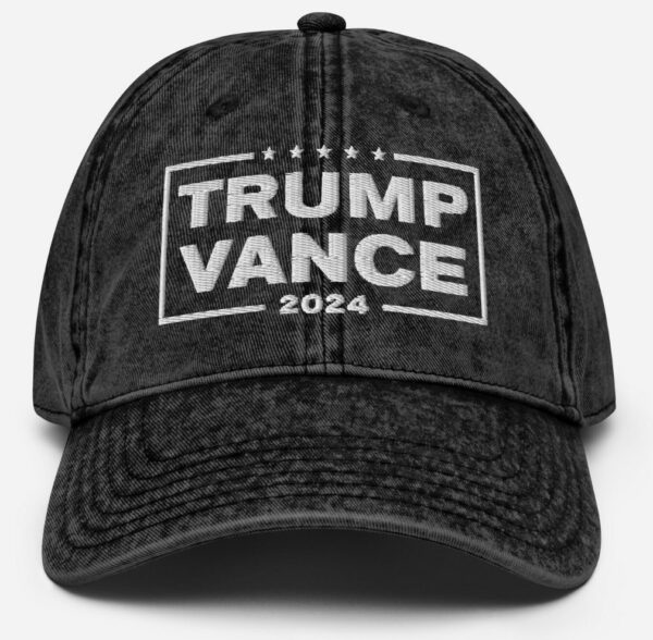 Trump Vance 2024 Vintage Cotton Twill Cap