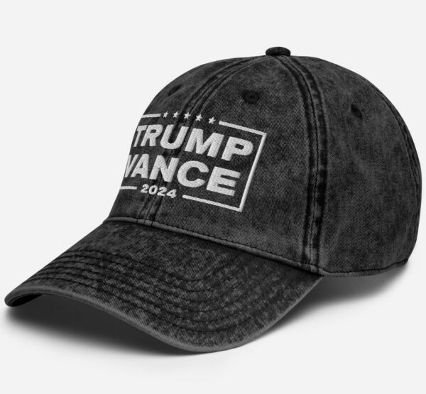 Trump Vance 2024 Vintage Cotton Twill Caps