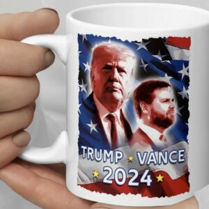 Trump Vance 2024 - White glossy mug