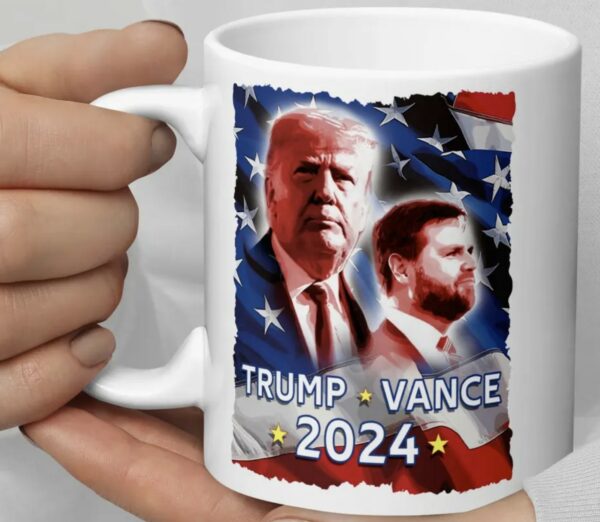 Trump Vance 2024 - White glossy mug