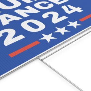 Trump Vance 2024 yard sign, MAGA, Presidential Election 2024 usa