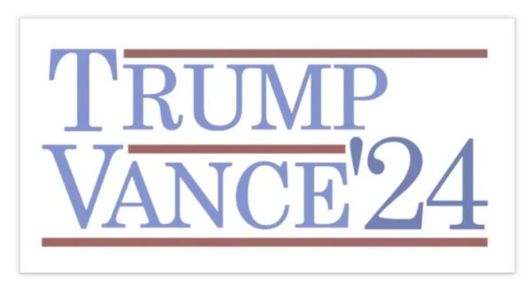 Trump Vance '24 Bumper Stickers