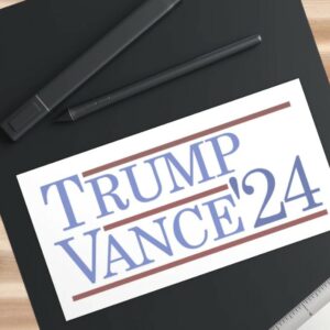 Trump Vance '24 Bumper Stickers2