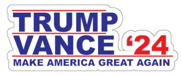 Trump & Vance '24 - Kiss-Cut Sticker