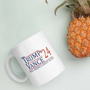 Trump Vance 24 Mug Make America Great Again with VP Vance Mugs