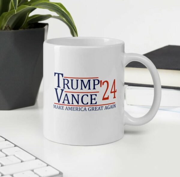 Trump Vance 24 Mug Make America Great Again with VP Vances