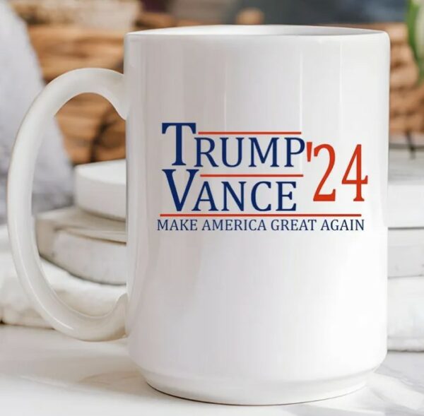 Trump Vance 24 Mug - VP Vance 24 Mug - Make America Great Again - Trump 2024 Mug2