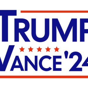 Trump Vance 24 Red White and Blue Political Election Yard signs