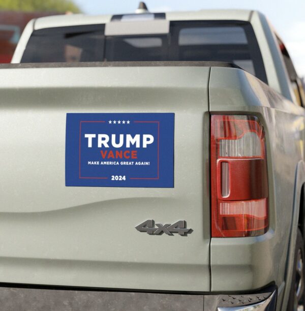 Trump Vance Car Magnet