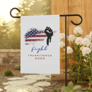 Trump Vance Flag, Trump Garden Flag, Trump 2024 Garden Flag, MAGA Garden Flag, Republican Yard Flags, Political Home Banner, Trump fight3