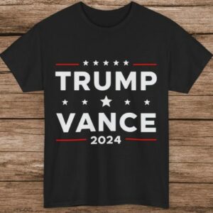 Trump Vance For President 2024 Graphic Tee Shirt