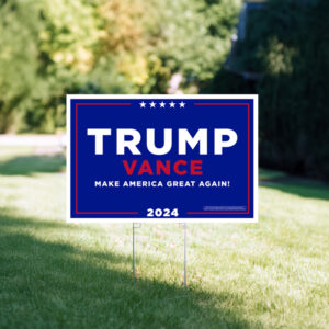 Trump Vance Logo Yard Signs