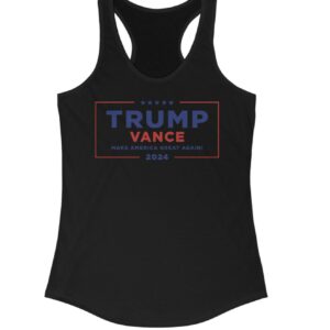 Trump Vance MAGA Women's Ideal Racerback Tanks