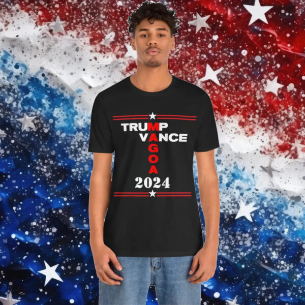 Trump Vance MAGOA 2024 - Make America Great Again Donald Trump JD Vance Essential Unisex Jersey Short Sleeve Tee