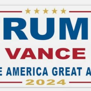 Trump Vance Make America Great Again 2024 Bumper Stickers