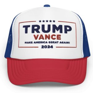 Trump-Vance Make America Great Again Foam Trucker Hat