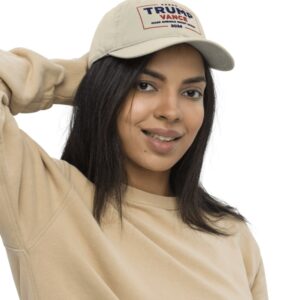 Trump-Vance Make America Great Again Organic Baseball Cap Usa