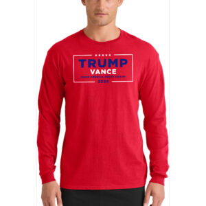 Trump Vance Make America Great Again Red Long Sleeve TShirts