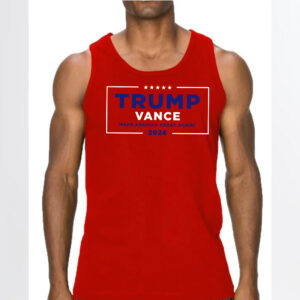 Trump Vance Make America Great Again Red Men's Tank Top