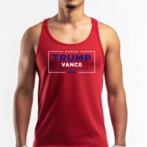 Trump Vance Make America Great Again Red Men's Tank Top Shirts