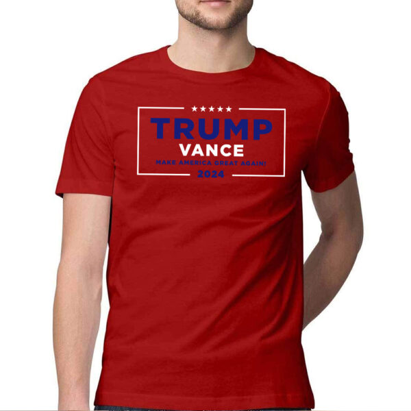 Trump Vance Make America Great Again Red Shirt