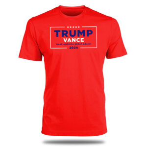 Trump Vance Make America Great Again Red TShirts