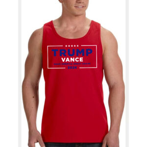 Trump Vance Make America Great Again Red Tank Tops Shirt