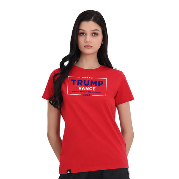 Trump Vance Make America Great Again Red Women's Shirt