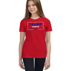 Trump Vance Make America Great Again Red Youths Shirt