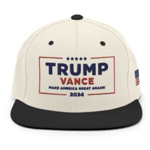 Trump-Vance Make America Great Again Snapback Hat