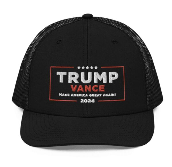 Trump-Vance Make America Great Again Snapback Trucker Cap