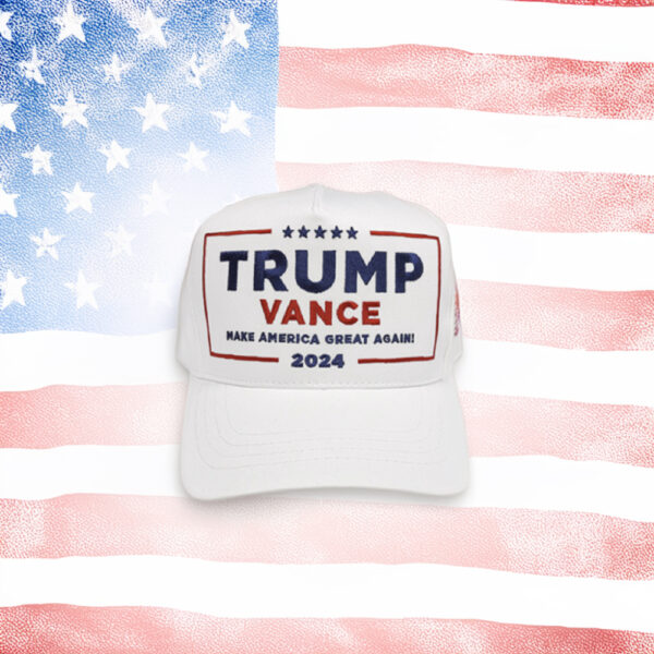 Trump-Vance Make America Great Again White Hat