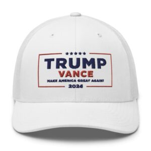 Trump-Vance Make America Great Again White Hat