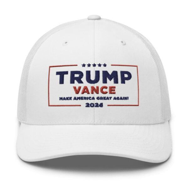 Trump-Vance Make America Great Again White Hat