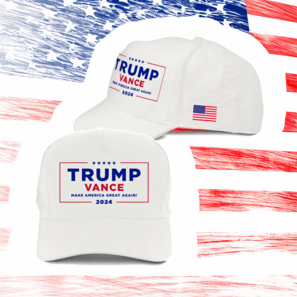 Trump-Vance Make America Great Again White Hat us