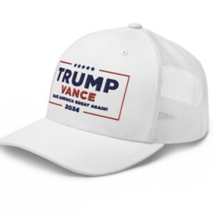 Trump-Vance Make America Great Again White Hats