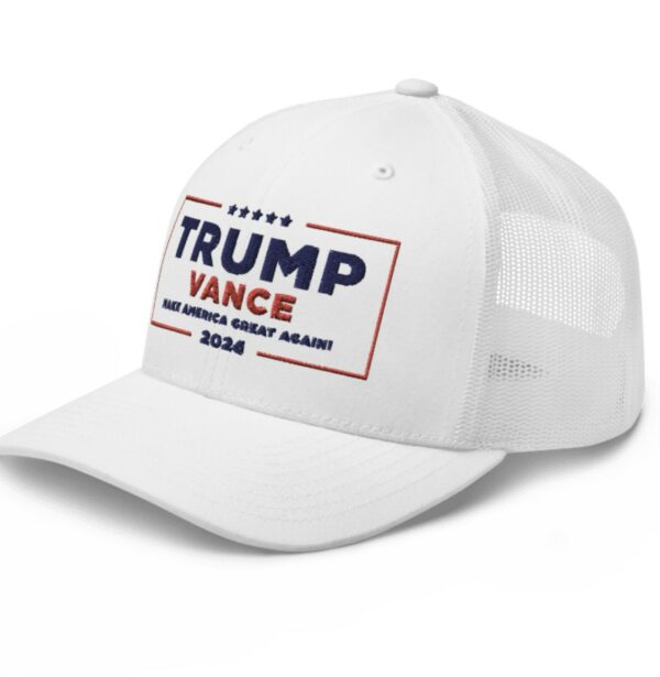 Trump-Vance Make America Great Again White Hats