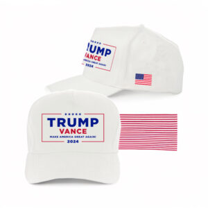 Trump-Vance Make America Great Again White Hats