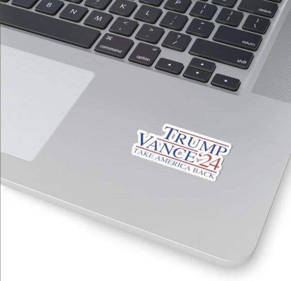 Trump Vance Merch Trump Vance 2024 Trump Vance Sticker Merch for Trump Vance Supporter Kiss-Cut Stickers3