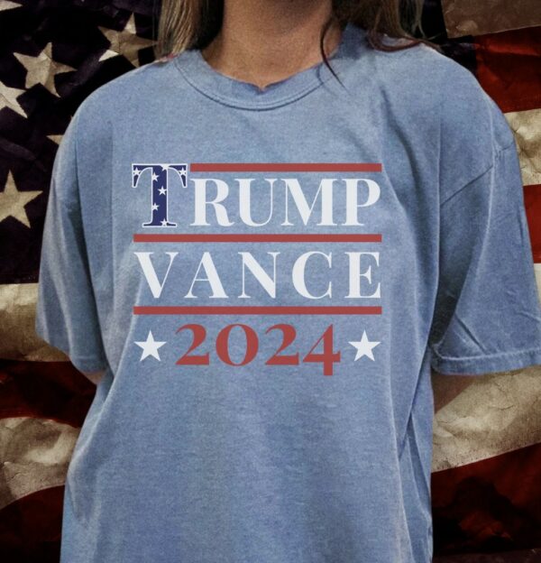 Trump Vance Presidential Candidates 2024 Shirt for Conservative Voters