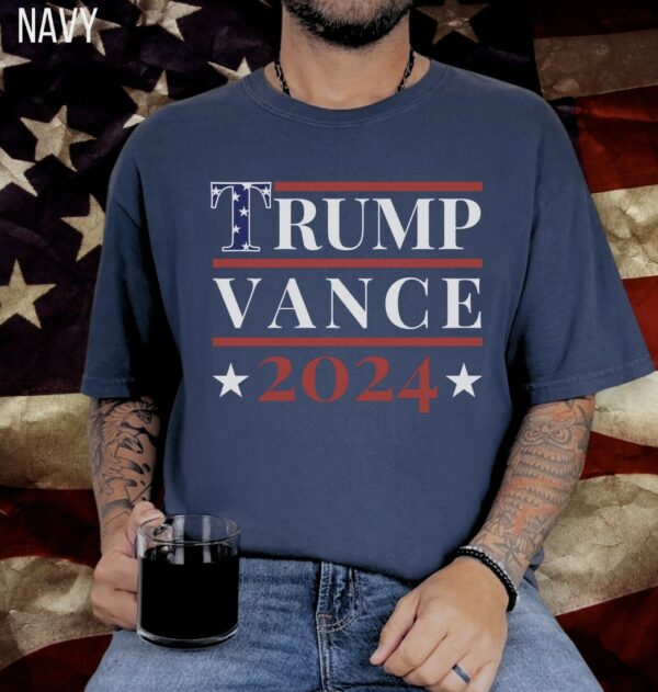 Trump Vance Presidential Candidates 2024 Shirts for Conservative Voters