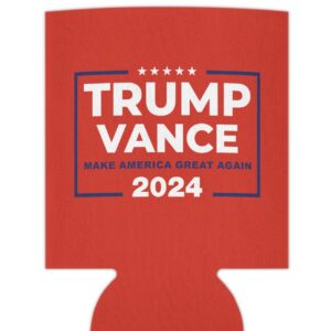 Trump Vance Red Can Cooler