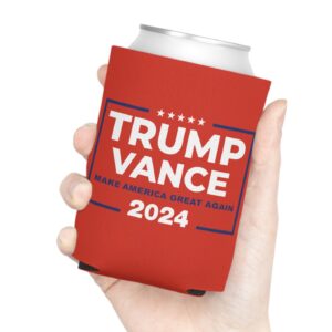 Trump Vance Red Can Cooler Usa