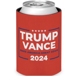 Trump Vance Red Can Coolers