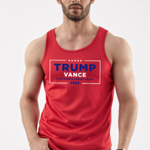 Trump Vance Red Tank Top Shirt