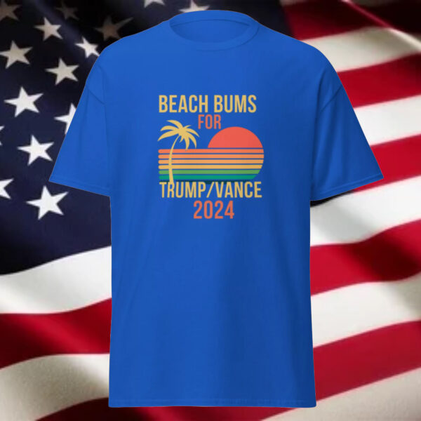 Trump Vance Shirt 2024 Election Tee Beach Bums1