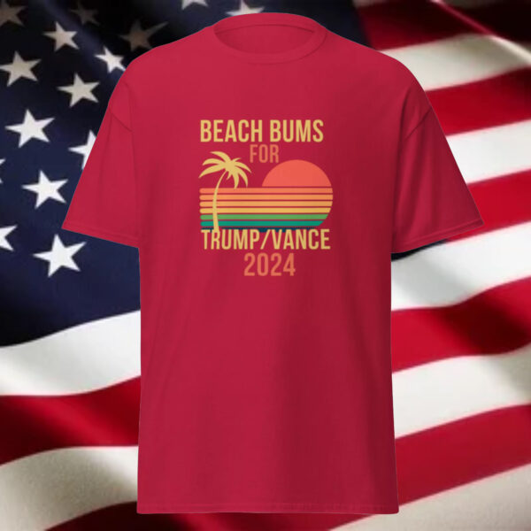 Trump Vance Shirt 2024 Election Tee Beach Bums2