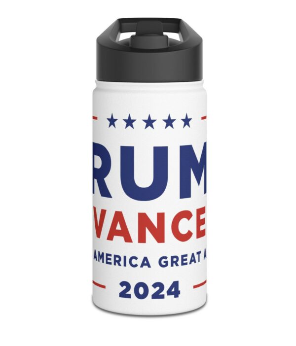 Trump Vance Stainless Steel Water Bottle, Standard Lid 12oz